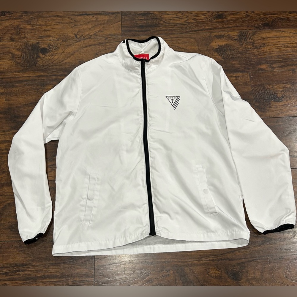 Men’s Guess White Jacket XXL‎